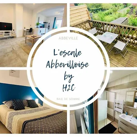L'Escale Abbevilloise By H2C Appartement Abbeville Buitenkant foto